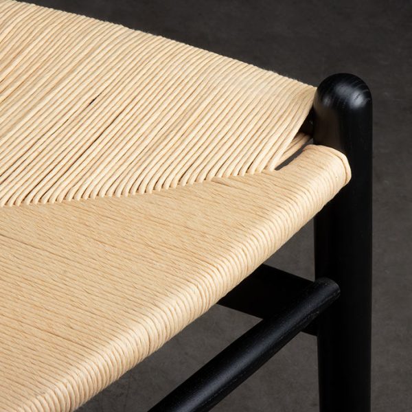 Silla Wishbone Negra