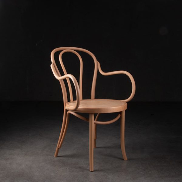 Sitial Natural Asiento Enchapado Madera Haya