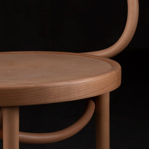 Sitial Natural Asiento Enchapado Madera Haya