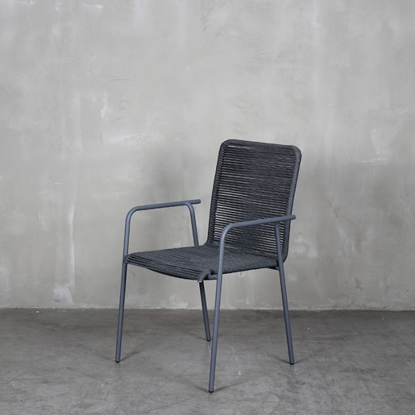 Silla El Bordado Gris