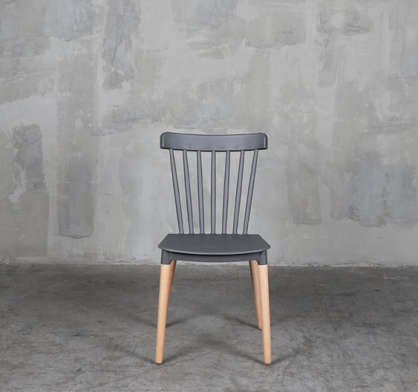 Silla Palitos Gris Medio