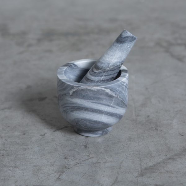 Mortero Mármol Gris