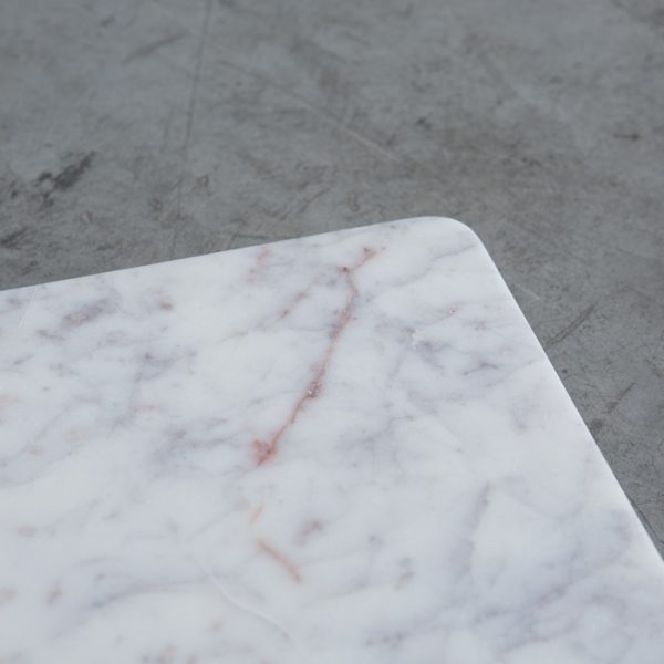 Tabla Rectangular Lisa Mármol Blanco