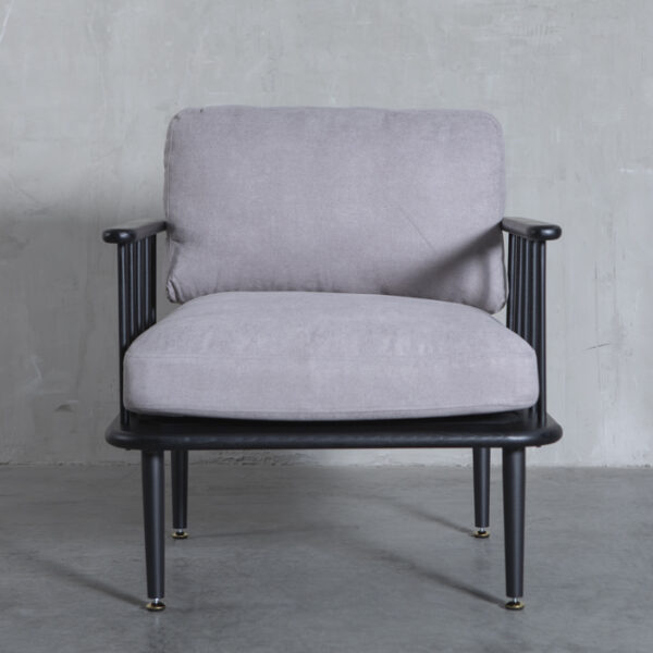 Sillón Príncipe Tres Palos Negro