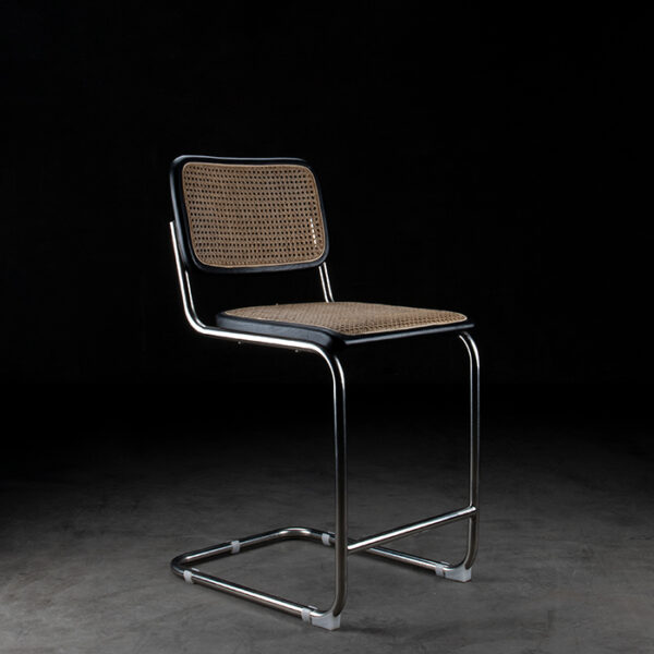 Silla Bar Negra Bauhaus