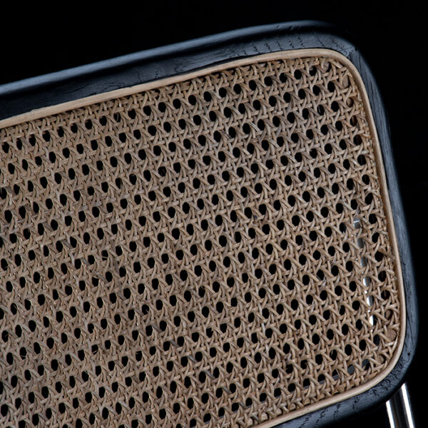 Silla Bar Negra Bauhaus