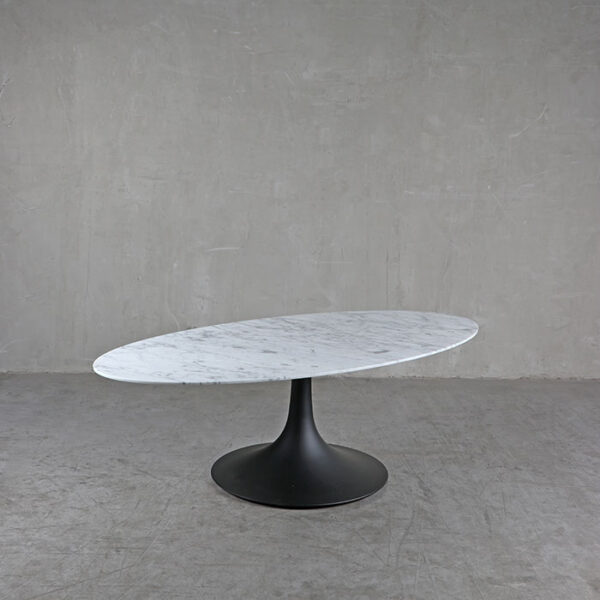 Mesa Centro Tulip Mármol Blanco