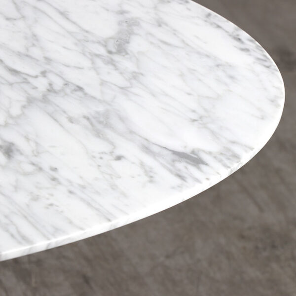 Mesa Centro Tulip Mármol Blanco