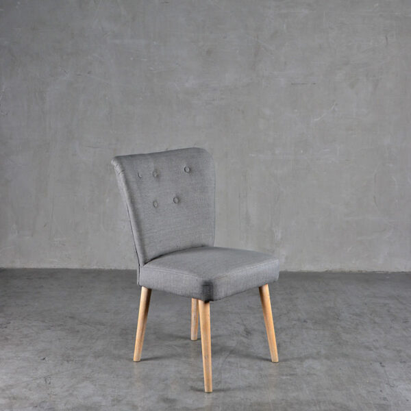 Silla Fausta Lino Gris