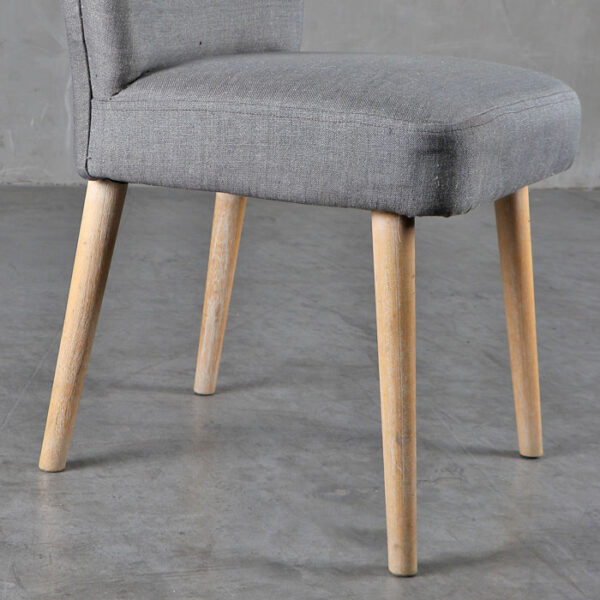 Silla Fausta Lino Gris