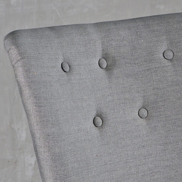 Silla Fausta Lino Gris