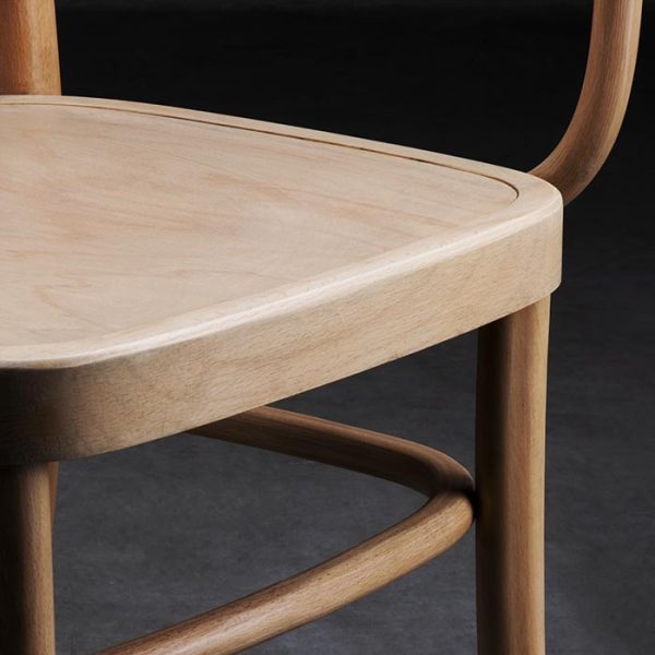 Silla Oporto Natural con Brazos