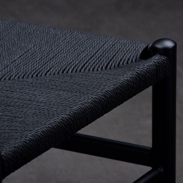 Silla Wishbone Negra