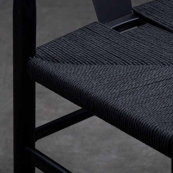 Silla Wishbone Negra