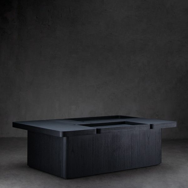 Mesa De Centro El Tetris negra