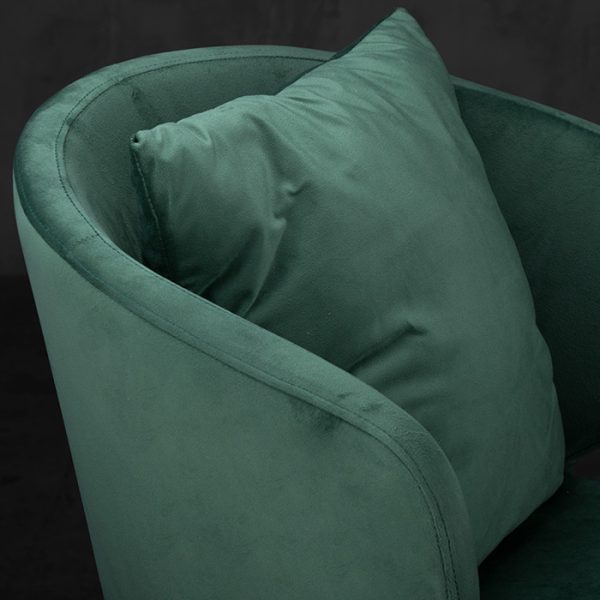Silla La Cómoda Felpa verde