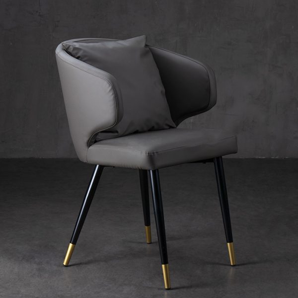 Silla La Cómoda Pu gris