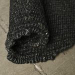 Alfombra Redonda Negra 120