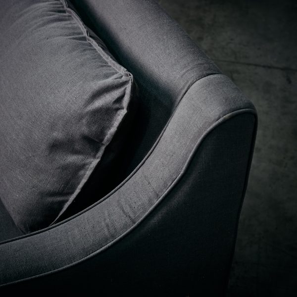 Sofá Para Ti 180 gris oscuro