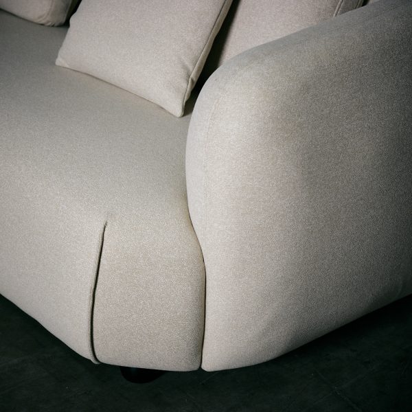 Sofá Riñón beige