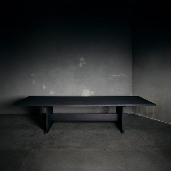 Mesa Sargento 350 chocolate oscuro Rustico