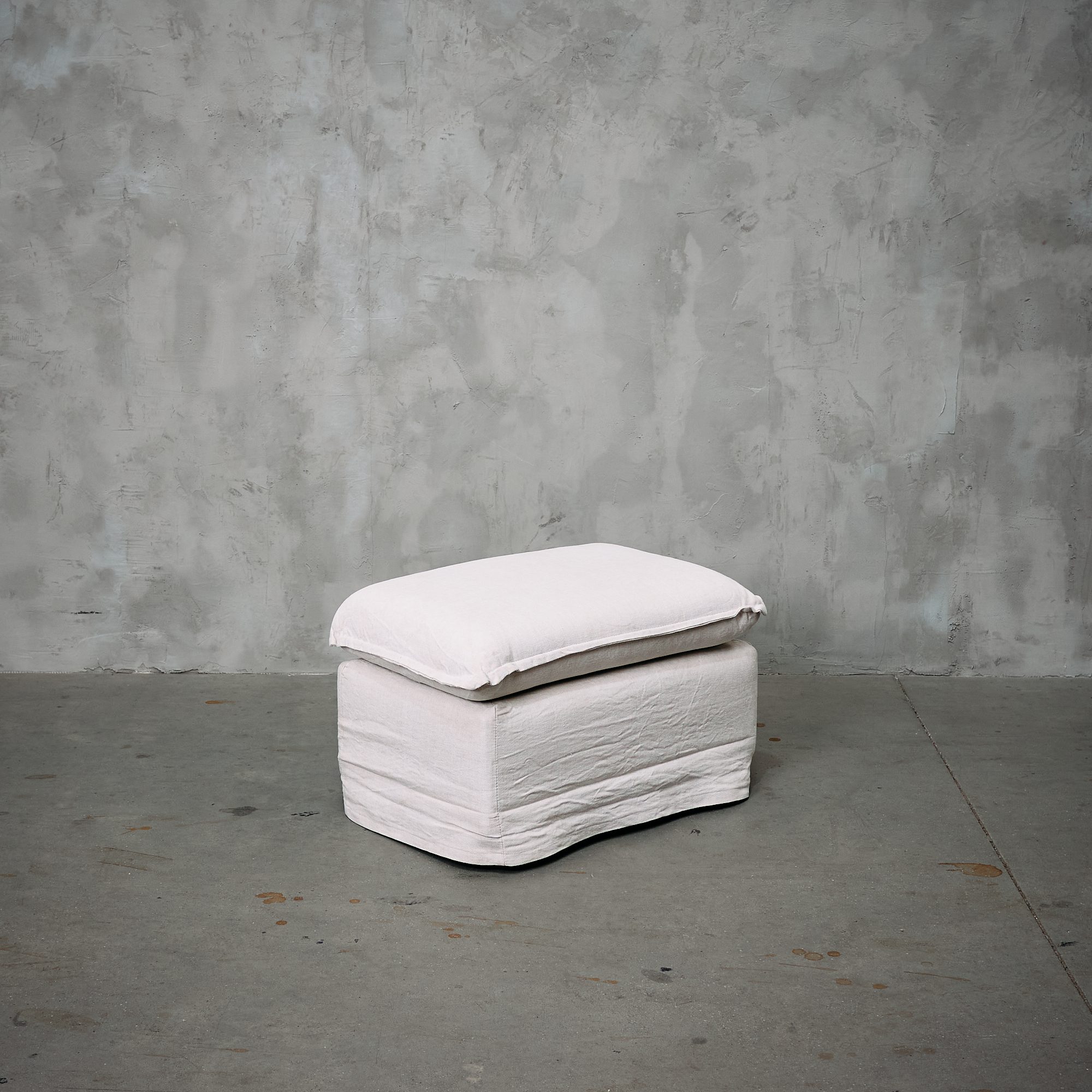 Pouf Trinidad 70 x 45 Hueso