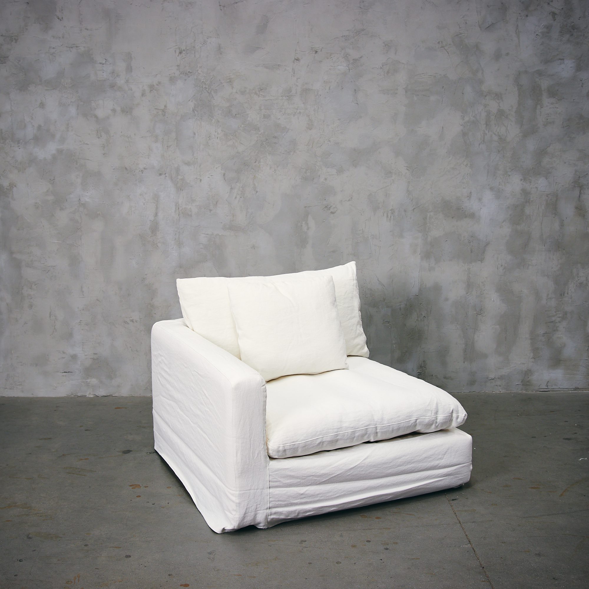 Esquinero Sofá Gladiolo Crudo